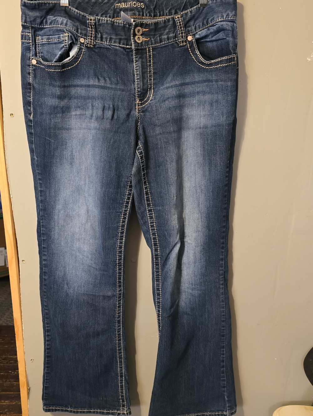 Maurices Medium Wash Blue Bootcut Jeans